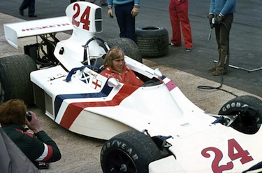 L'esordio di James Hunt a bordo della Hesketh